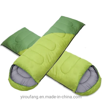 Stockez des sacs de couchage en gros de style momie de cantonnement d'urgence avec sac de rangement en tissu de nylon extérieur randonnée sac de couchage thermique en Chine